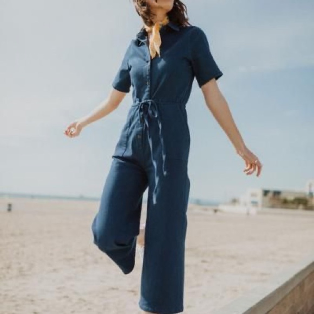 Piper & Scoot Denim Jumpsuit